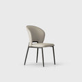 Italian Minimalist Dining Chair – Ivory White image 0